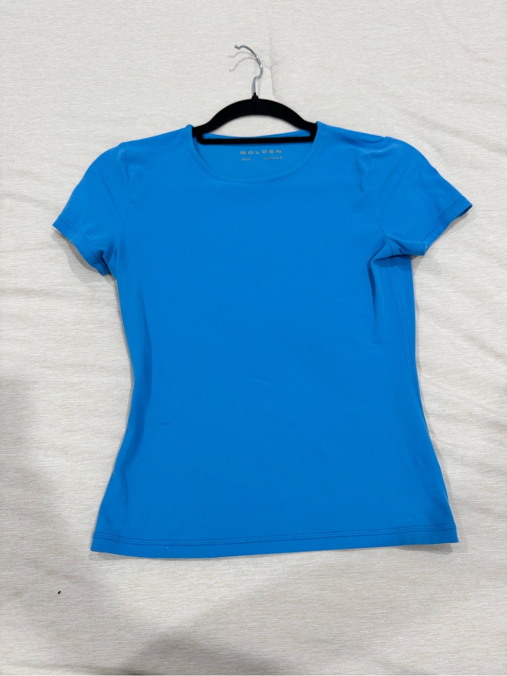Artizia Blue Crewneck Performance Tee - Women's